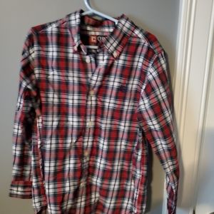 Boy's Chaps long sleeve cotton button down shirt